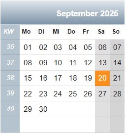 2025 September