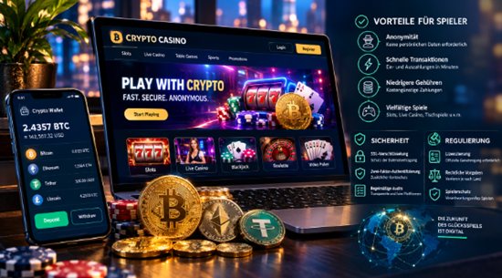 Krypto Casinos die Zukunft des Online Glücksspiels erkunden